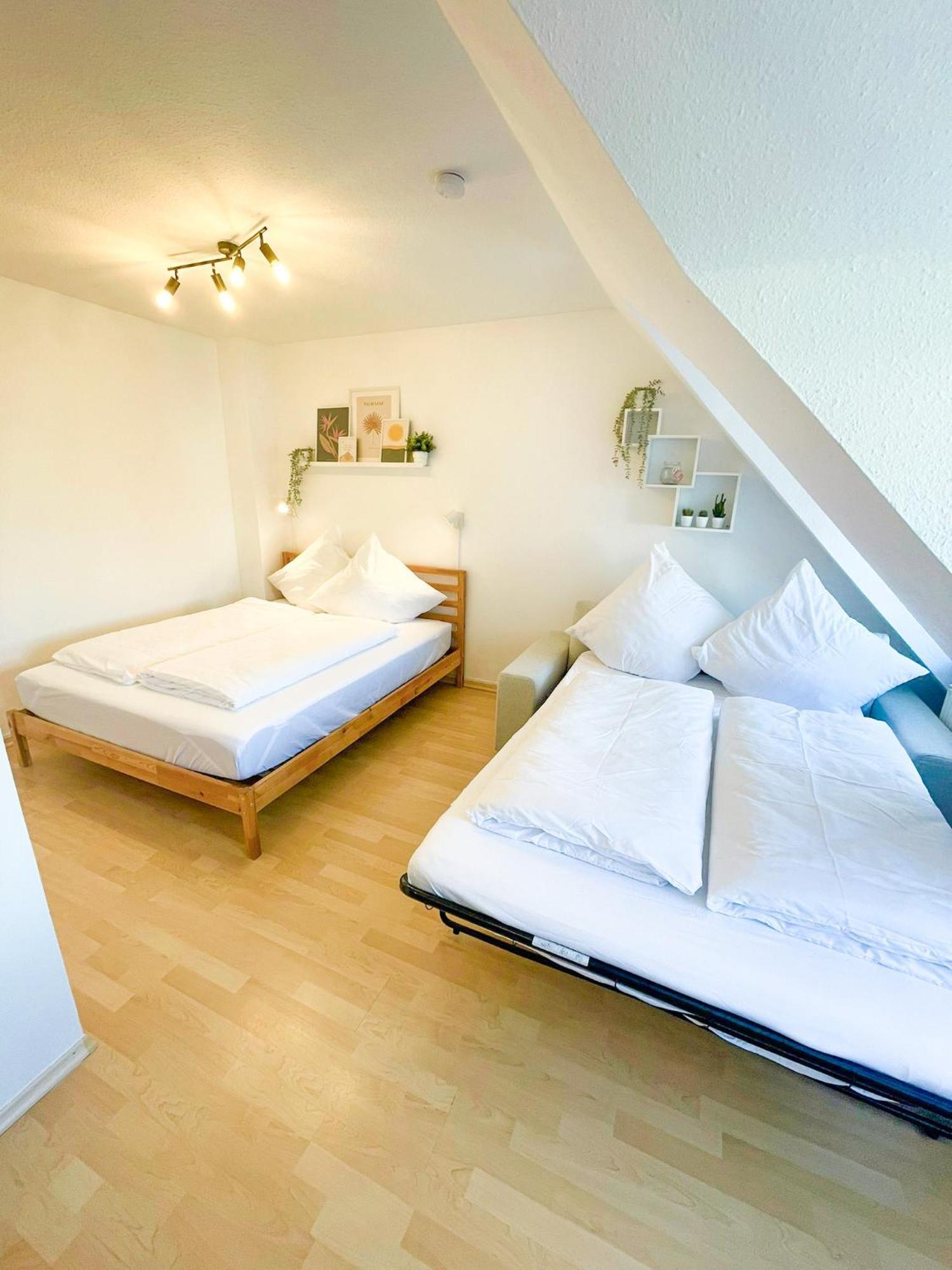 Nami - Robin - Helle Apartments Mitten In Der Stadt Memmingen Eksteriør billede